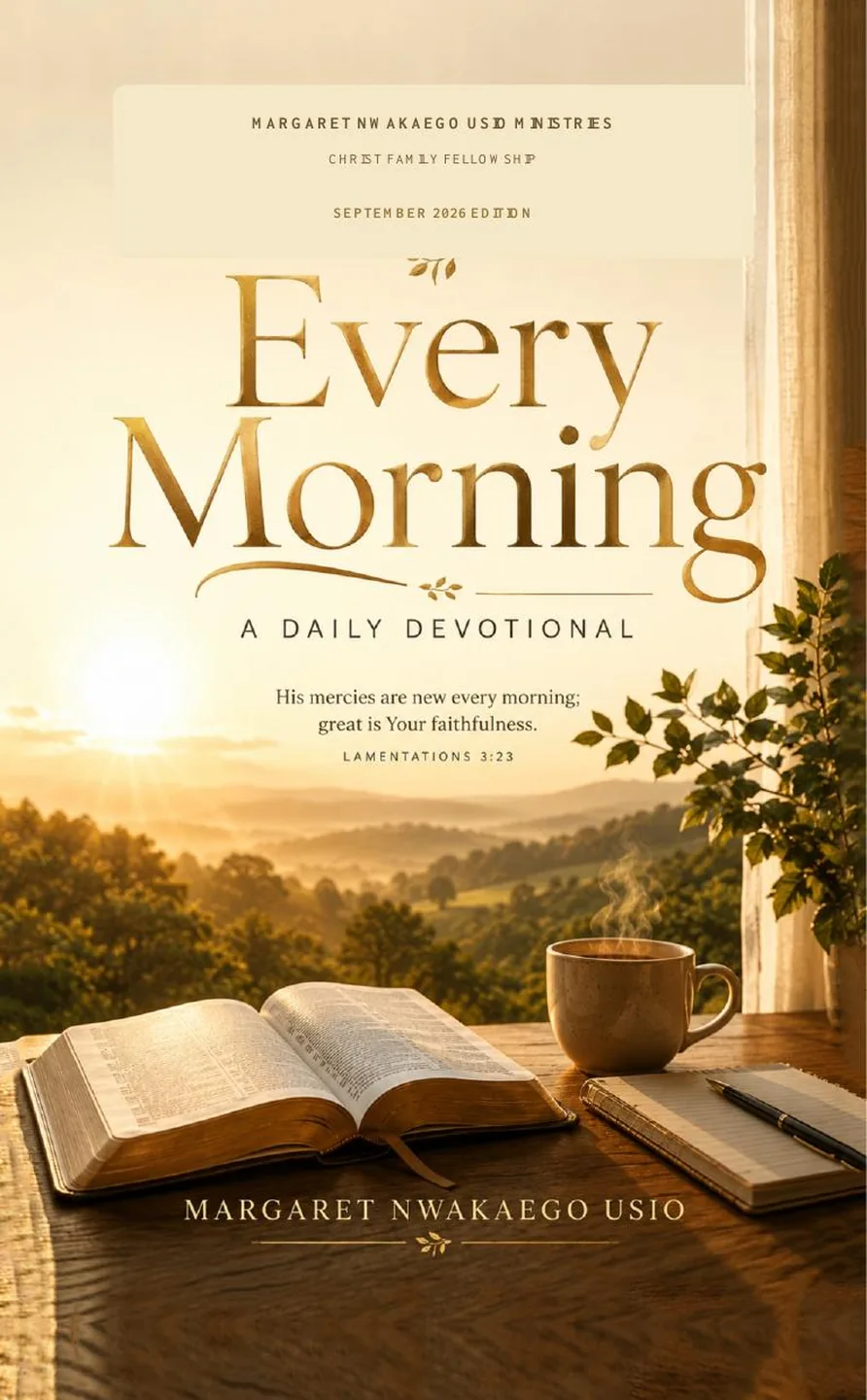 Every Morning September 2026 devotional cover